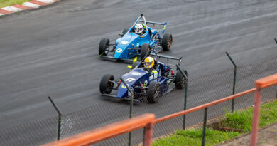 Antonio Souza e André Suenaga são companheiros de equipe na Rosset Racing | foto: Augusto / Speed Photo